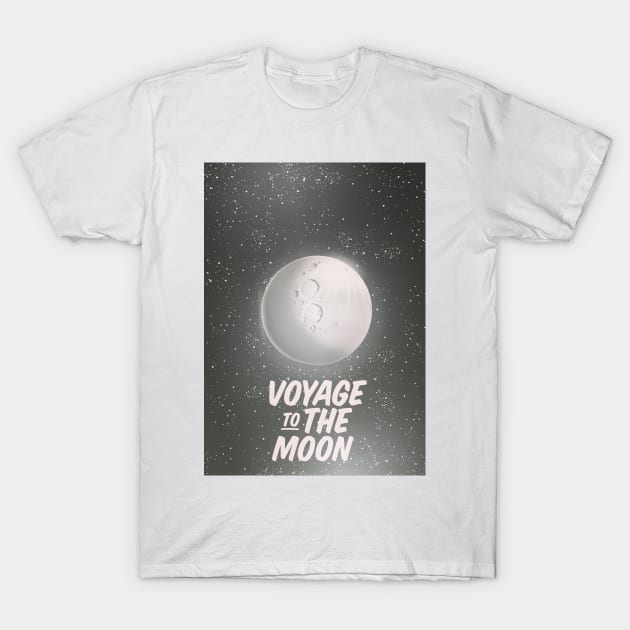 Voyage to the Moon T-Shirt by nickemporium1